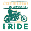 Motorcycle Life Saying