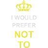 Je préfère ne pas