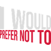 I prefer not to