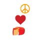 Gouda cheese piece