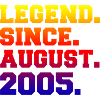 Légendes nées en août