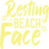 Resting Beach Face