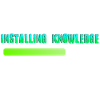 Installing Knowledge please wait