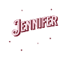 Jennifer name personalized