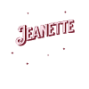 Jeanette name personalized