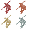 Skateboarder Skateboard Skater Skate Skateing