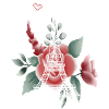 Paris-Love-Roses-Eiffel Tower-Souvenir-France-
