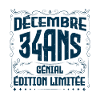DÉCEMBRE 34 Ans | Édition limitée