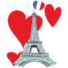 Love-Keepsake-French Paris-France-Eiffelt