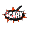 Scary Halloween Comic Style Graffiti