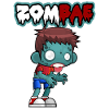 Funny ZomBAE Zombie Halloween