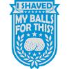 I shaved my balls