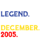 Legend since 2005 December