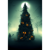 Arbre de Noël d’Halloween