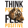 THINK POSITIV FEEL POSITIVE
