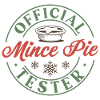 Official mince pie tester