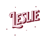 Leslie name personalized