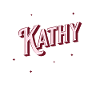 Prénom Kathy personnalisé