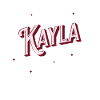 Kayla name personalized