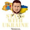 Ukraine New Jersey Drapeaux Zelenskyj