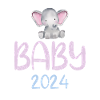 Baby 2024 Sød elefant