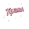 Prénom Kendra personnalisé