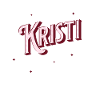 Prénom Kristi personnalisé