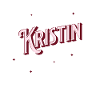 Kristin name personalized