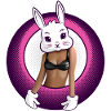 Häschen im Bikini