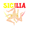 Sicily flag Sicily Palermo Italy