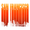 San Francisco Skyline Gradient