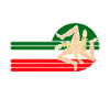Sicile drapeau Sicile Palerme Italie