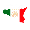Sicily flag Sicily Palermo Italy
