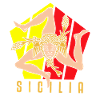 Sicily flag Sicily Palermo Italy