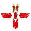 Northern Ireland Flag Heart