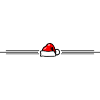 Christmas Stroke Symbol Christmas Hat