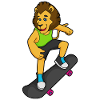 Lion Skater Skateboard