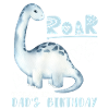 Dinosaur Daddy-Dad, Happy Birthday