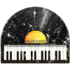 Music Vinyl Keyboard