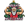 Christmas Muscle Santa Tree