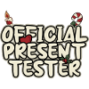Christmas Present Tester - Santa