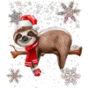 Christmas Sloth