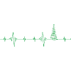 Christmas Tree Pulse Artwork