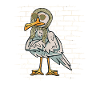 Seagull Sunglasses Scarf