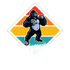 Gorilla-Virunga-National Park-Souvenir-Africa-Congo