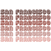 San Francisco Grid Gradient Pattern