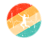 Badminton retro heartbeat