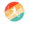 Baseball retro heartbeat