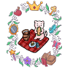 Cat Picnic Fairy Tale