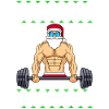Merry Liftmas Bodybuilder Wiehnachten